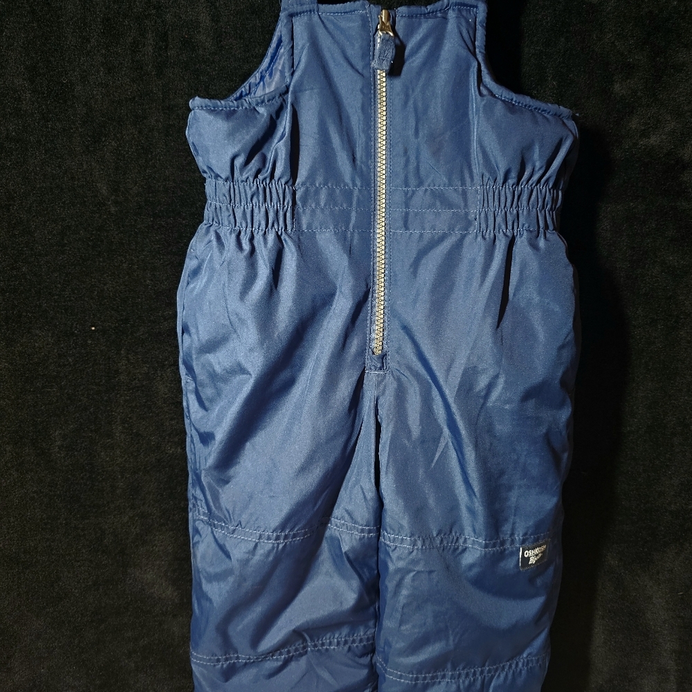 Oshkosh B'Gosh Snow Bib Navy Pants Size 24 Months I. Great Used Condition.